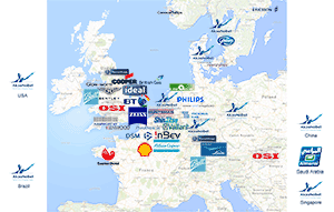 Our Client base is concentrated in Europe, with global coverage